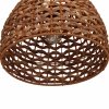 Lampa sufitowa w stylu boho naturalny pleciony abażur hiacynt wodny 55873-017 DIJK